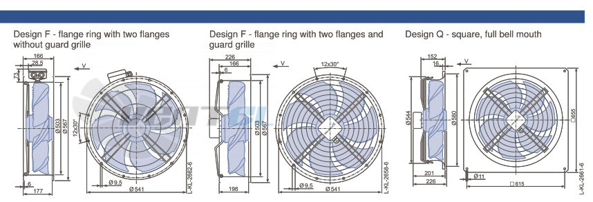 Каталог Ziehl-abegg FN050-VDK.4I.V7P1
