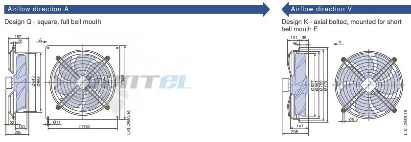 Каталог Ziehl-abegg FN063-NDQ.4F.V7P1