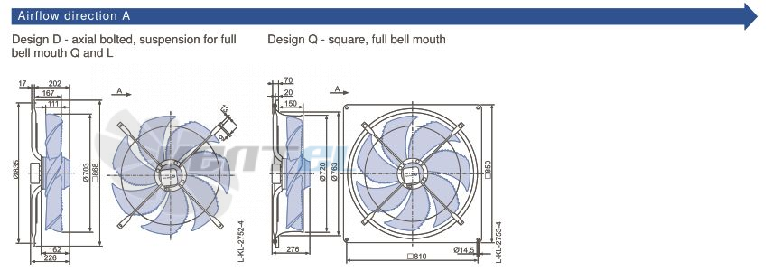 Каталог Ziehl-abegg FN071-VDA.6N.V7P2