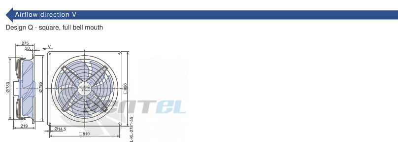 Стоимость Ziehl-abegg FN071-ZIQ.GG.A7P4 380B 3-фазный