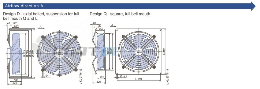 Каталог Ziehl-abegg FN071-ZIQ.DG.V7P3 220B