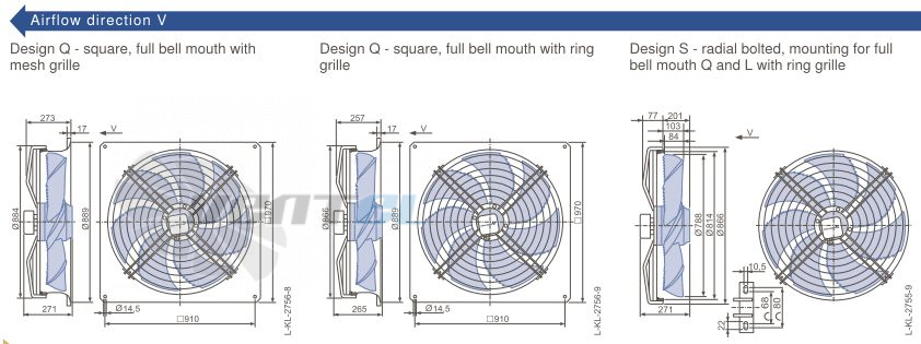 Каталог Ziehl-abegg FN080-ADI.6N.V7