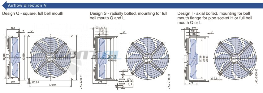 Каталог Ziehl-abegg FN080-SDQ.6N.V7P2