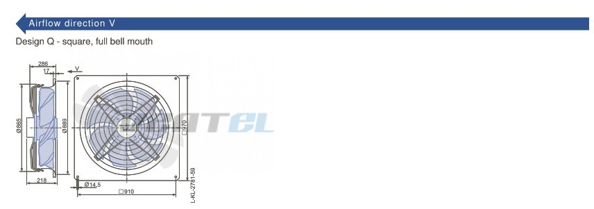 Стоимость Ziehl-abegg FN080-ZIQ.GG.V7P3 380B