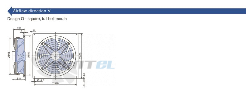 Стоимость Ziehl-abegg FN080-ZIQ.GG.V7P3 220B