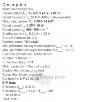 Осевой вентилятор Ziehl-abegg FN091-ADQ.6N.V7P2