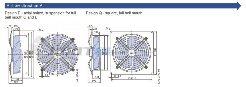 Каталог Ziehl-abegg FN091-ZIS.DG.V4P3 380B 