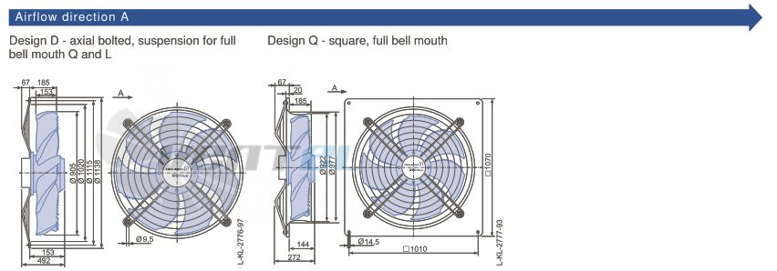 Каталог Ziehl-abegg FN091-ZIQ.DG.V4P3 220B