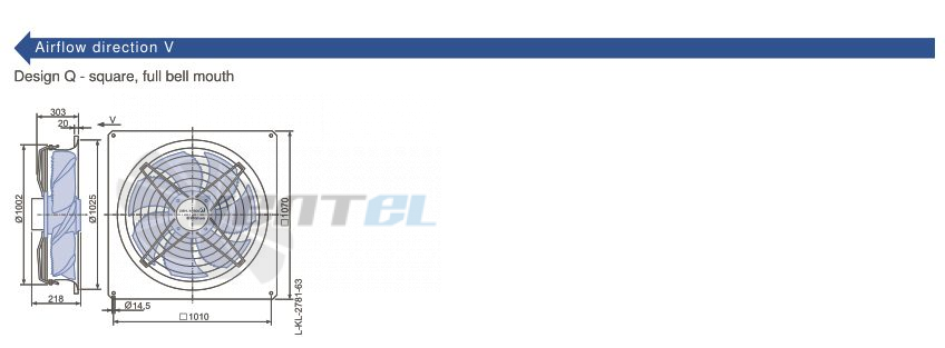 Стоимость Ziehl-abegg FN091-ZIQ.GG.V5P1 380B 