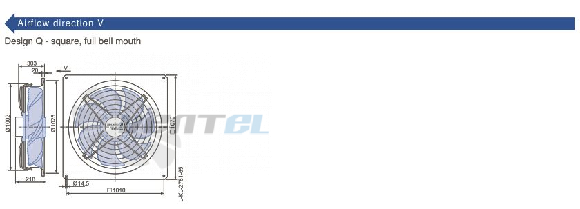 Стоимость Ziehl-abegg FN091-ZIQ.GG.A5P1 220B