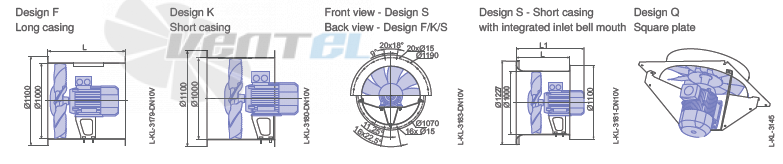 Цена Ziehl-abegg DN10V-6DF.F7 Maxvent owlet