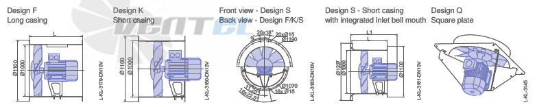 Цена Ziehl-abegg DN10V-8DF.F7 Maxvent owlet