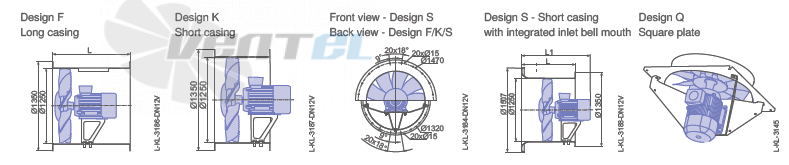 Цена Ziehl-abegg DN12V-6DF.I7 Maxvent owlet