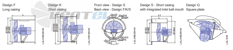 Цена Ziehl-abegg DN14V-8DF.I7 Maxvent owlet