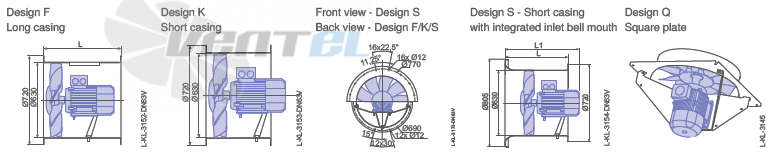 Цена Ziehl-abegg DN63V-4DF.B7 Maxvent owlet