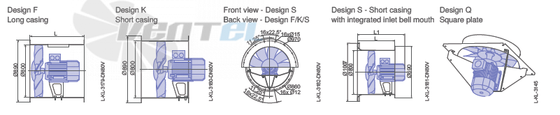 Цена Ziehl-abegg DN80V-2DF.L7 Maxvent owlet