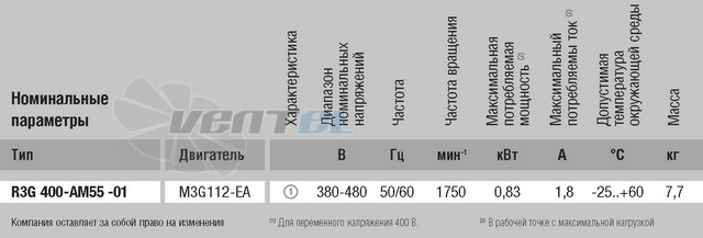 Энергосберегающий  R3G400-AM55-01 купить