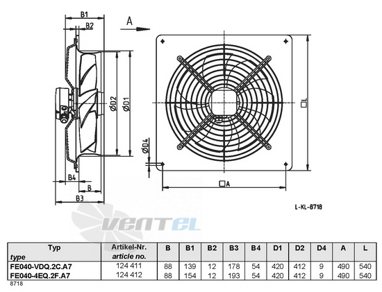 Ziehl-abegg FE040-4EQ.2F.A7 купить, цены, каталоги
