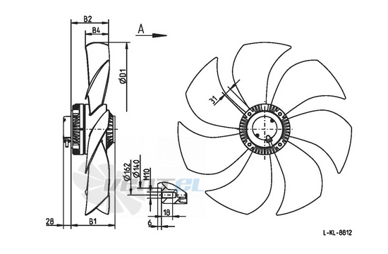 Ziehl-abegg FH065-SDW.4I.A7 купить, цены, каталоги