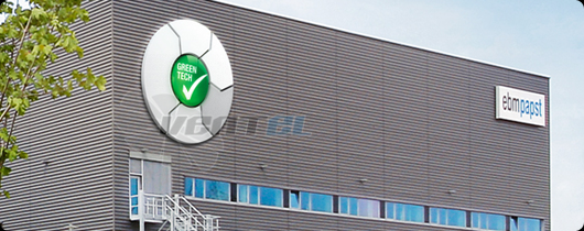 Ebmpapst осевой Greentech