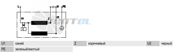 Схема R2E190-RA26-47 подключения