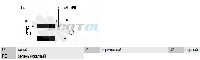 Схема R2E280-AE52-31 подключения