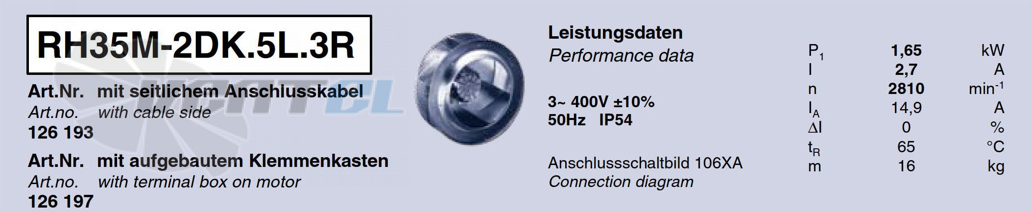 Характеристики Ziehl-abegg RH35M-2DK.5L.3R