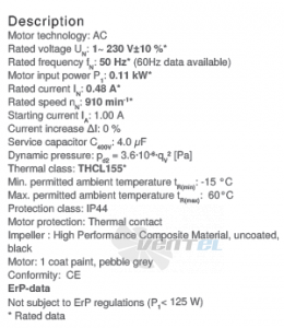 Вентилятор Ziehl-abegg RH35V-6EK.2C.1R цены, каталоги, прайсы