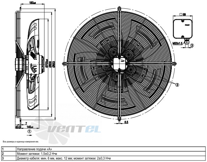 Ebmpapst S6E710-BR03-02 дилерство
