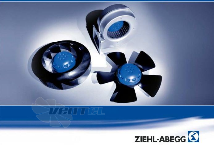 Ziehl-abegg серия RD-S купить, каталог, радиальные