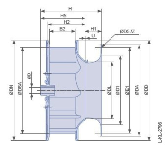 Вентилятор Ziehl-abegg RH28C.CR/NA04 арт.113919 c нерегулируемой ступцией