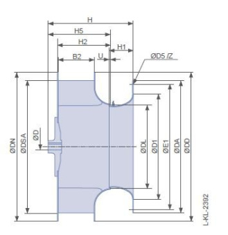 Рабочее колесо Ziehl-abegg RH71C.1R/NS07 арт.112286 c нерегулируемой ступцией